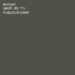 #515247 - Fuscous Gray Color Image